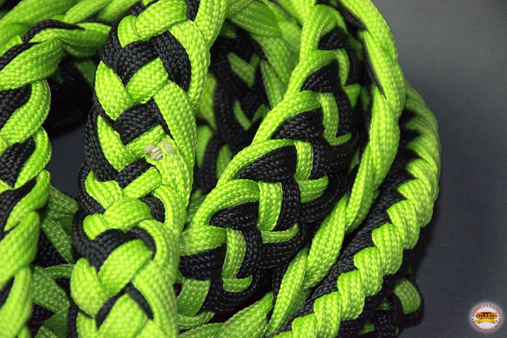 Braided Poly Contest Flat Reins
