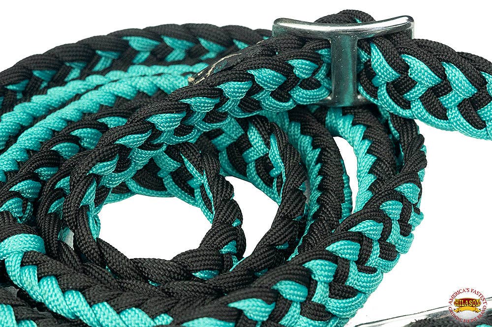 Braided Poly Contest Flat Reins