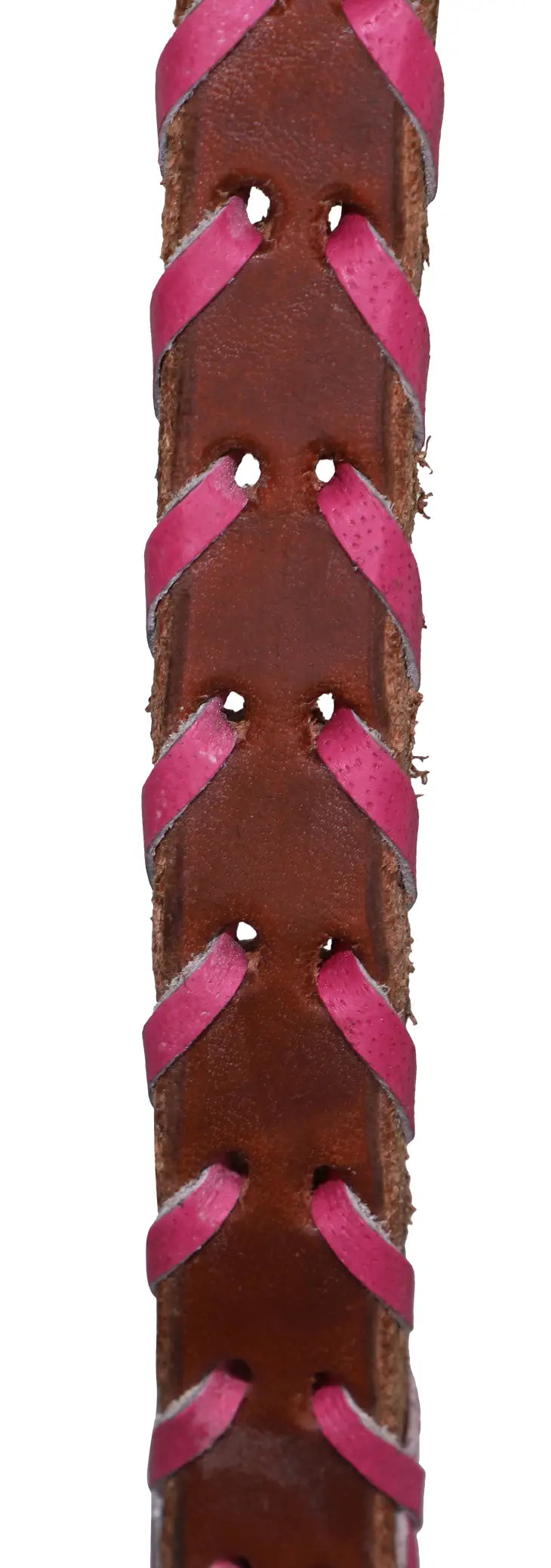 Western Reins Brown & Pink