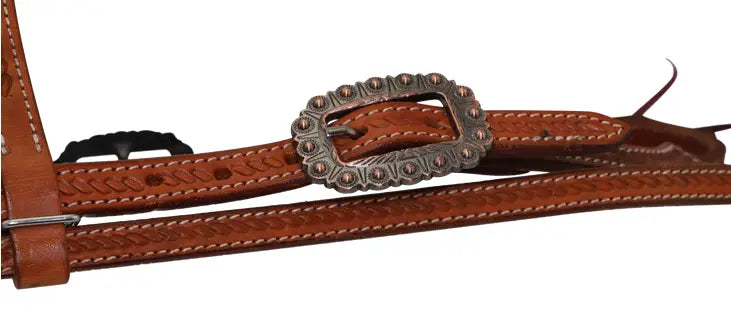 Western Oak Headstall