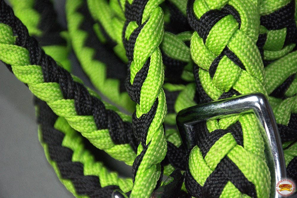 Braided Poly Contest Flat Reins