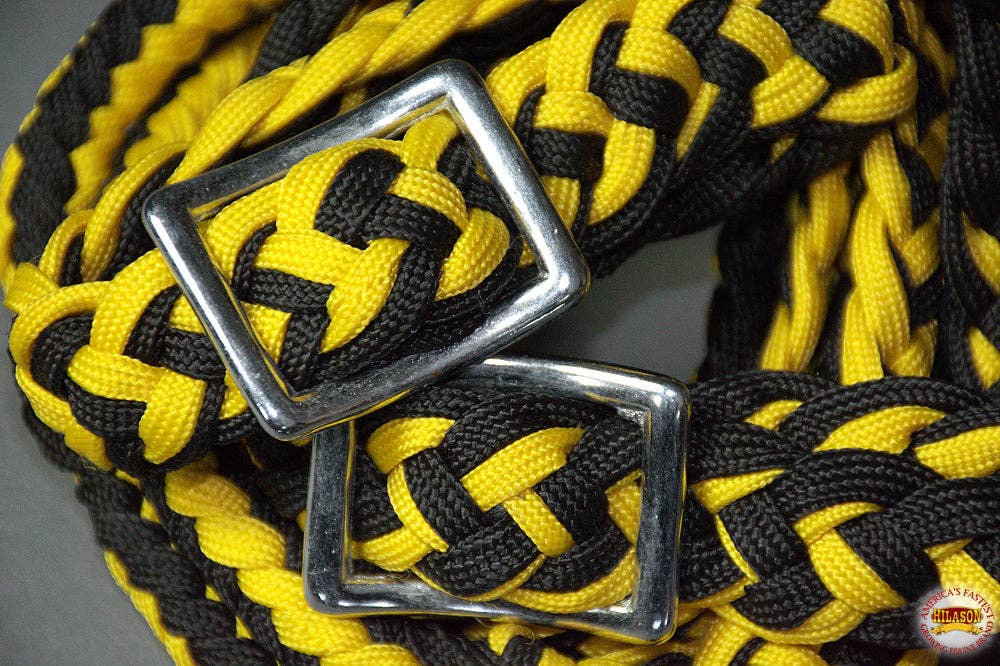Braided Poly Contest Flat Reins