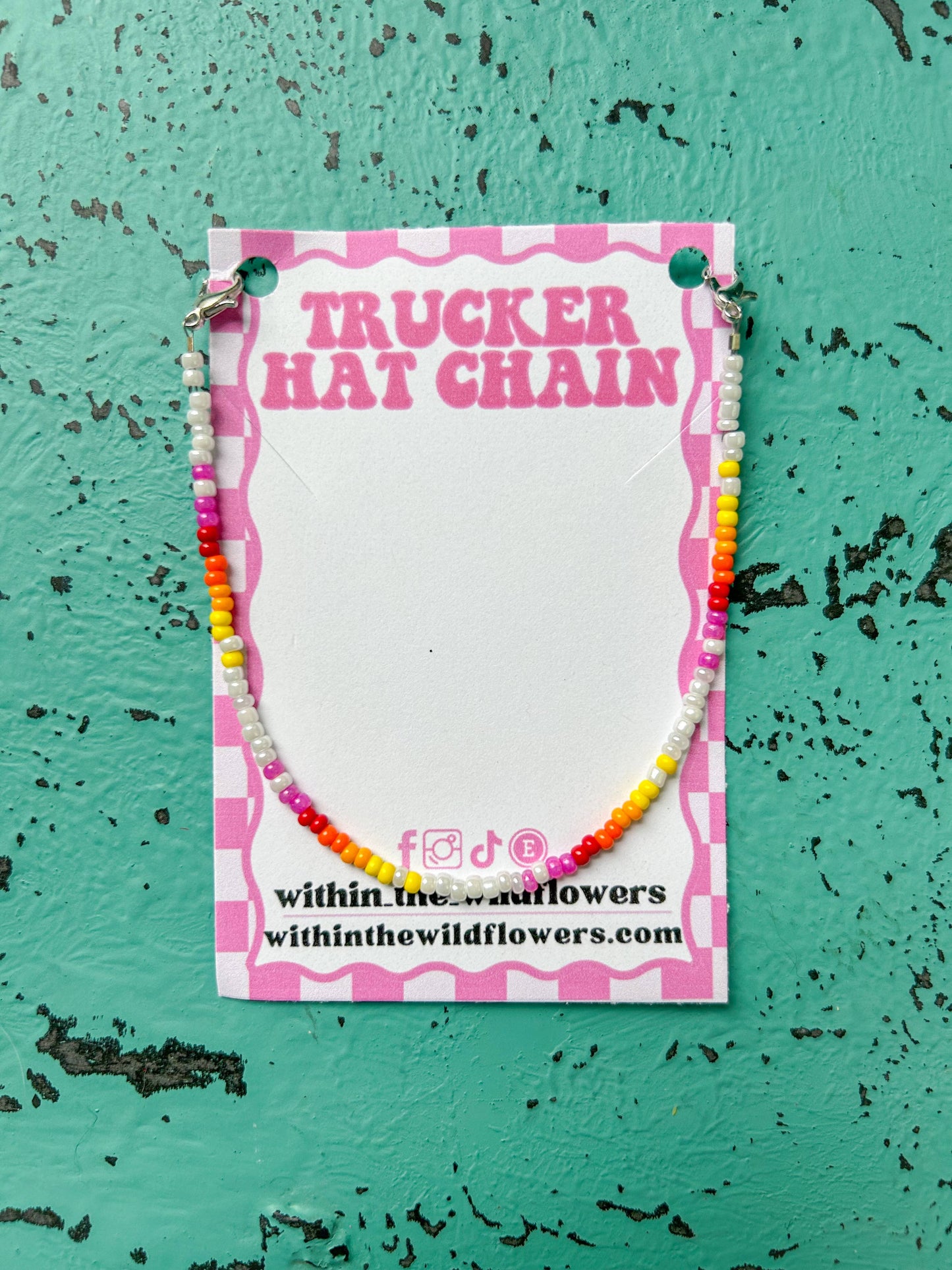 Texas Sunrise Hat Charm