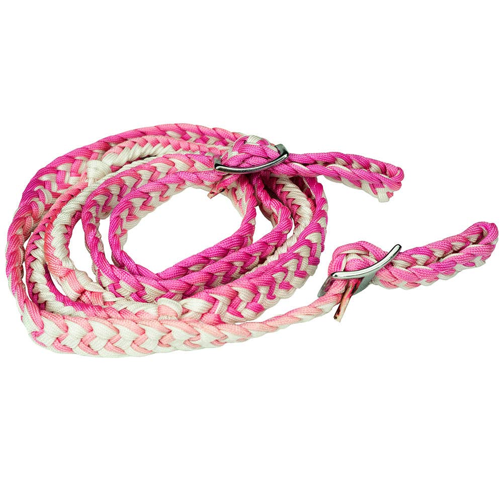 Braided Poly Contest Flat Reins