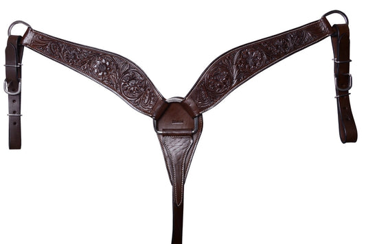 Western Roping Breast Collar Double Ply