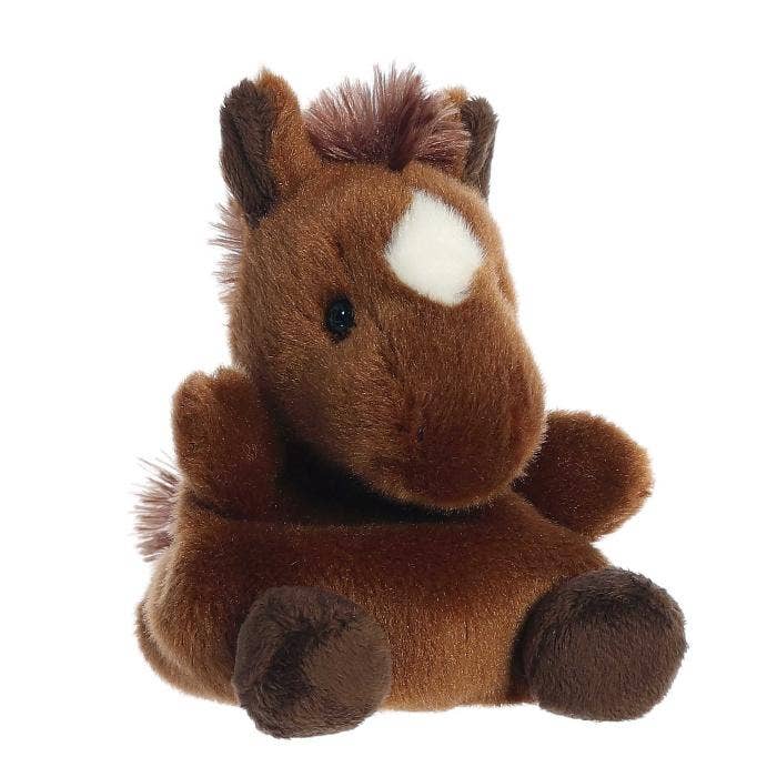 5" Plush Pal Truffle Brown Horse
