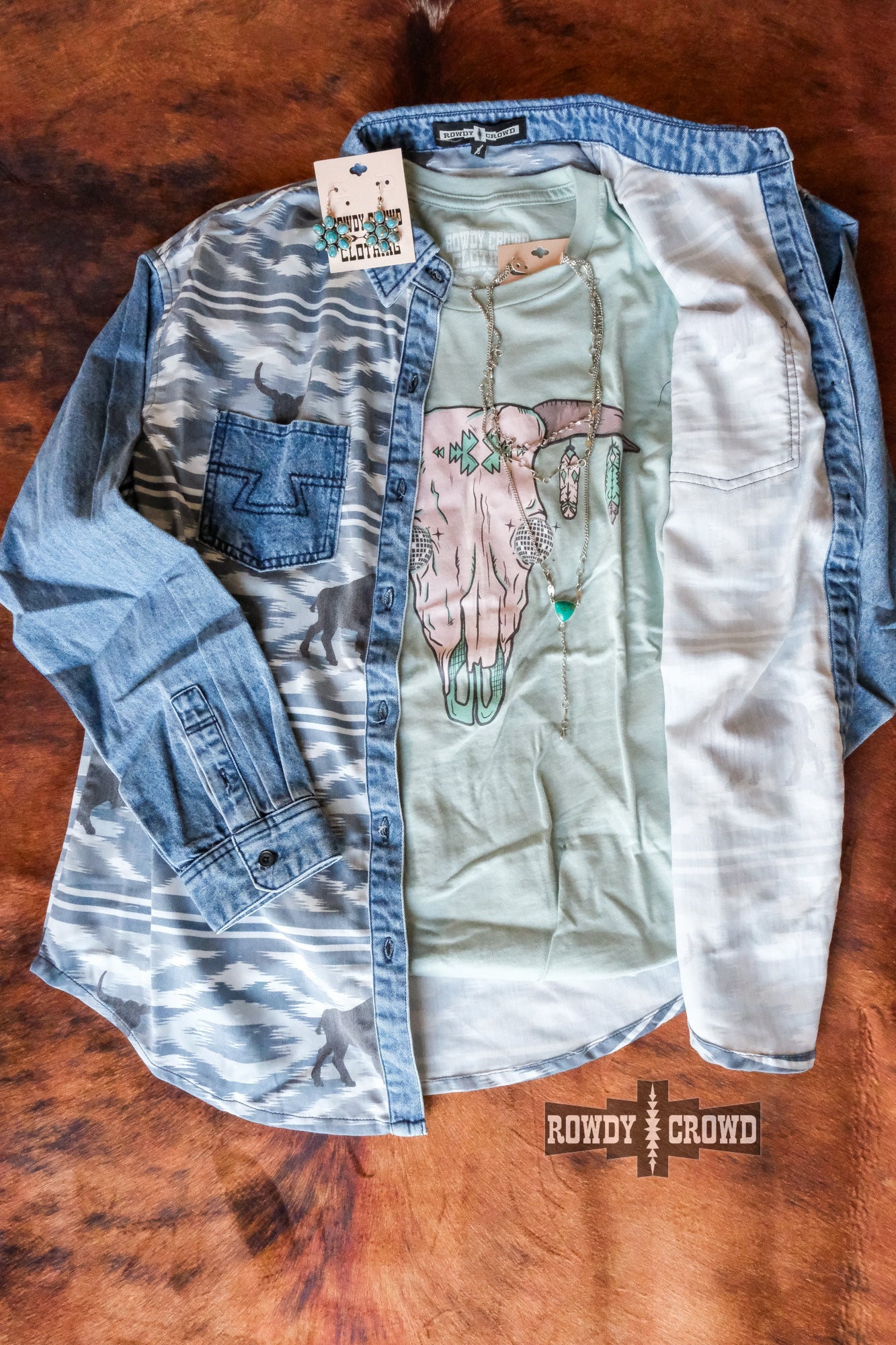 Buffalo Desert Button Up