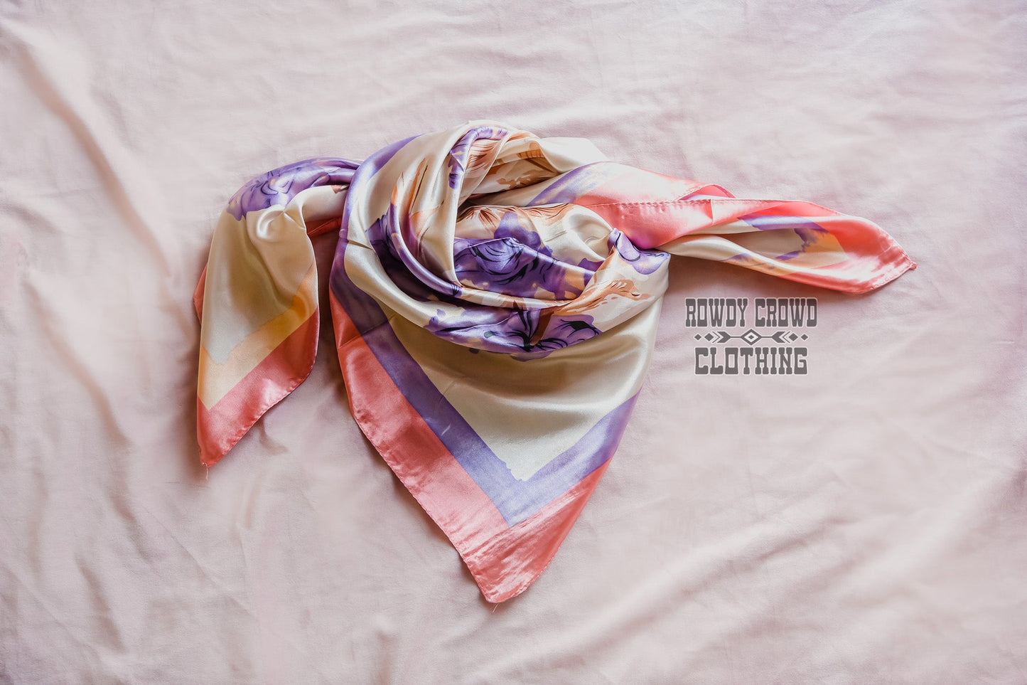 Women's scarf, Western Accessories, Western Apparel, Western Wholesale, western wild rags, cowboy rags, cowboy scarf, Wholesale Accessories, Wholesale Apparel, colorful wild rags, bright wild rags, boho western, paisley print, paisley wild rag, floral wild rag, turquoise