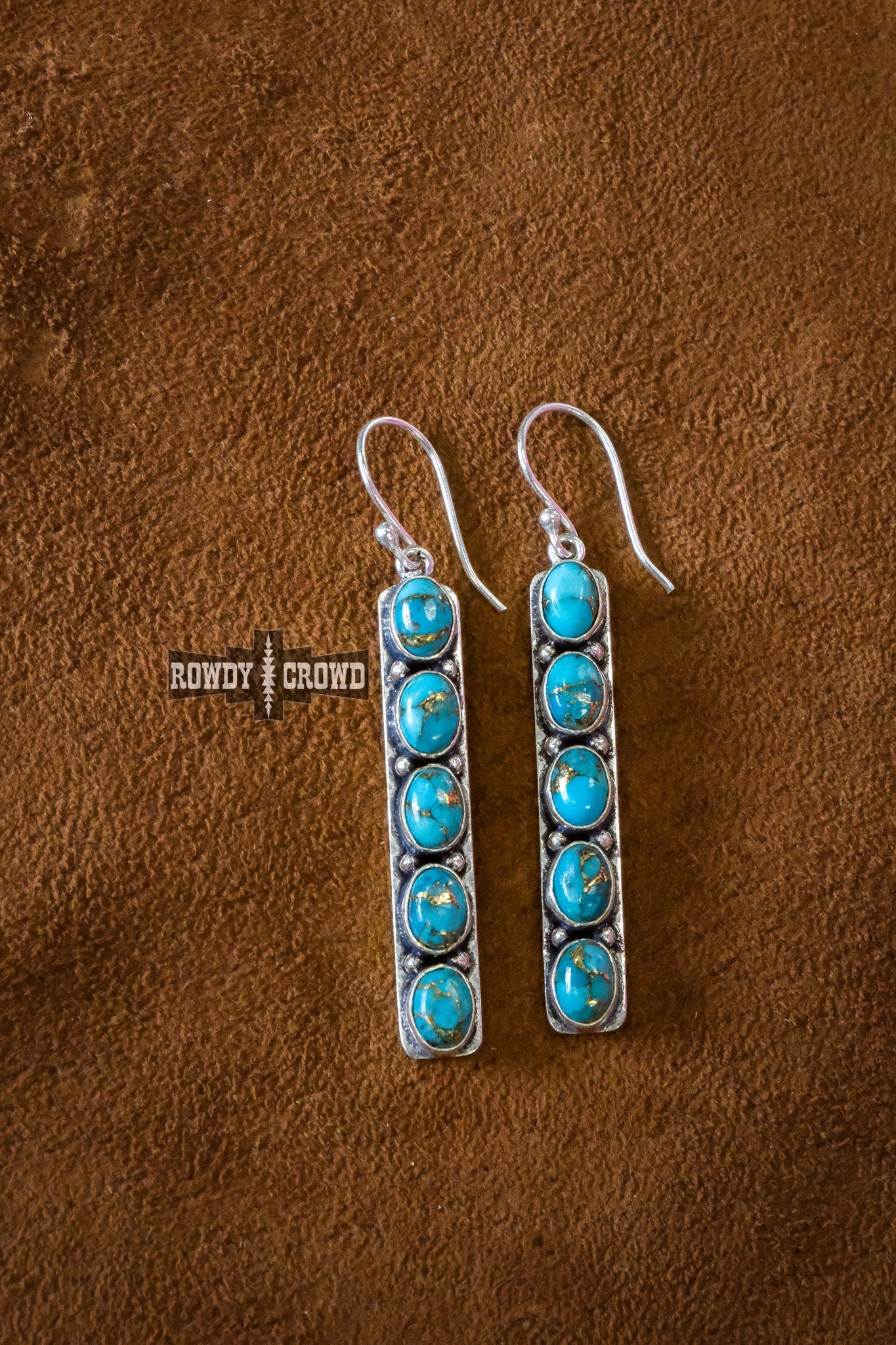 Western Accessories, Western Jewelry, Earrings for Women, Southwestern Jewelry, Western Jewelry Wholesale, Cowgirl Jewelry, Western Wholesale, Wholesale Accessories, Wholesale Jewelry, western boho earrings, silver and turquoise earrings, turquoise stone earrings, turquoise western earrings, turquoise jewelry, turquoise earrings, western earrings, bar earring, real turquoise earring, real turquoise