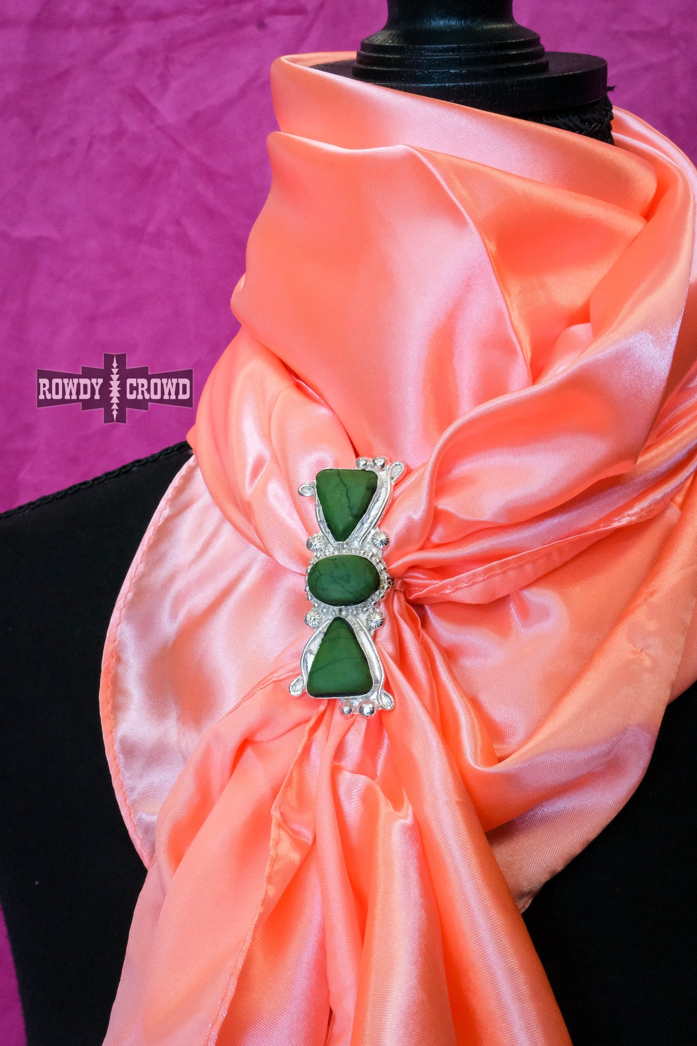 Western Accessories, Western Jewelry, Southwestern Jewelry, Western Jewelry Wholesale, Cowgirl Jewelry, Western Wholesale, Wholesale Accessories, Wholesale Jewelry, Wild rag scarf slide, cowboy scarf slides, silver scarf slides, western scarf slides, scarf rings and slides, silver rings, green stone scarf slide, green stone ring