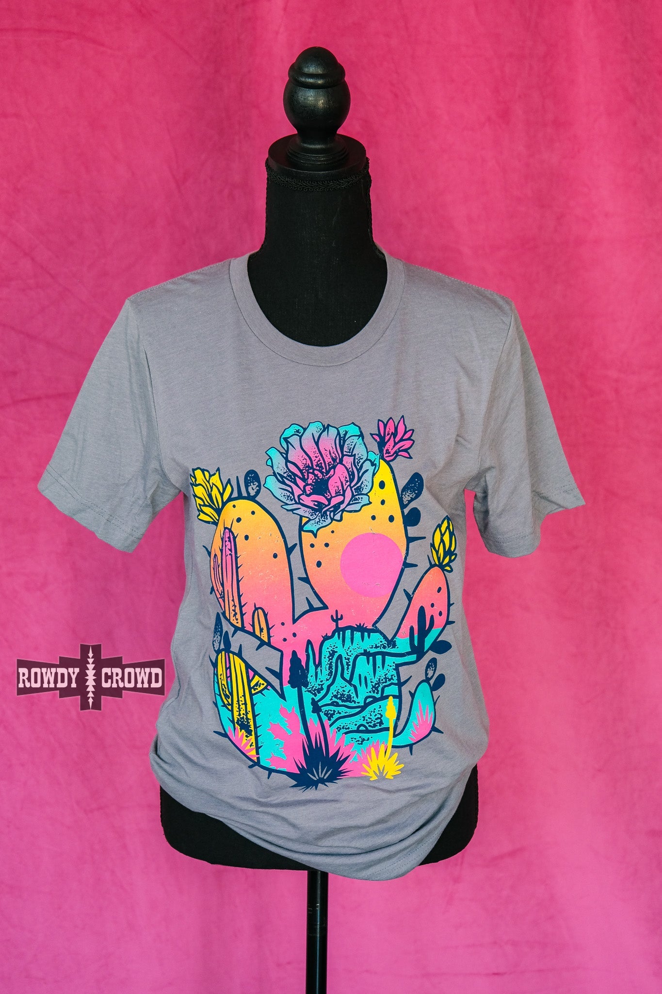 western apparel, western graphic tee, graphic western tees, wholesale clothing, western wholesale, women's western graphic tees, wholesale clothing and jewelry, western boutique clothing, western women's graphic tee, neon cactus graphic tee, cacti graphic tee, cactus, bright graphic tee, colorful graphic tee, neon graphic tee, colorful western graphic tee western cactus graphic tee