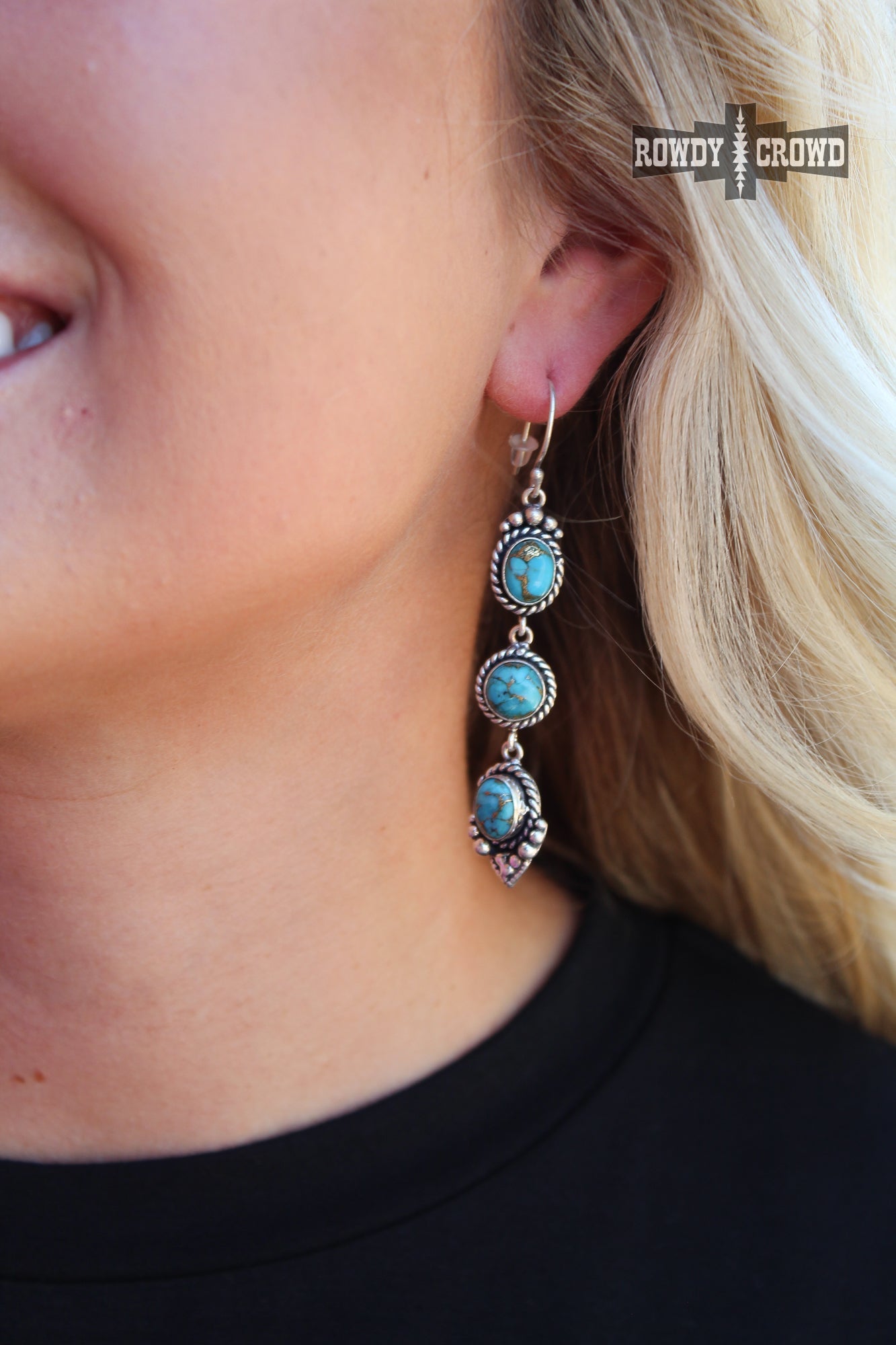 Western Accessories, Western Jewelry, Earrings for Women, Southwestern Jewelry, Western Jewelry Wholesale, Cowgirl Jewelry, Western Wholesale, Wholesale Accessories, Wholesale Jewelry, western boho earrings, silver and turquoise earrings, turquoise stone earrings, turquoise western earrings, turquoise jewelry, turquoise earrings, western earrings, bar earring, real turquoise earring, real turquoise