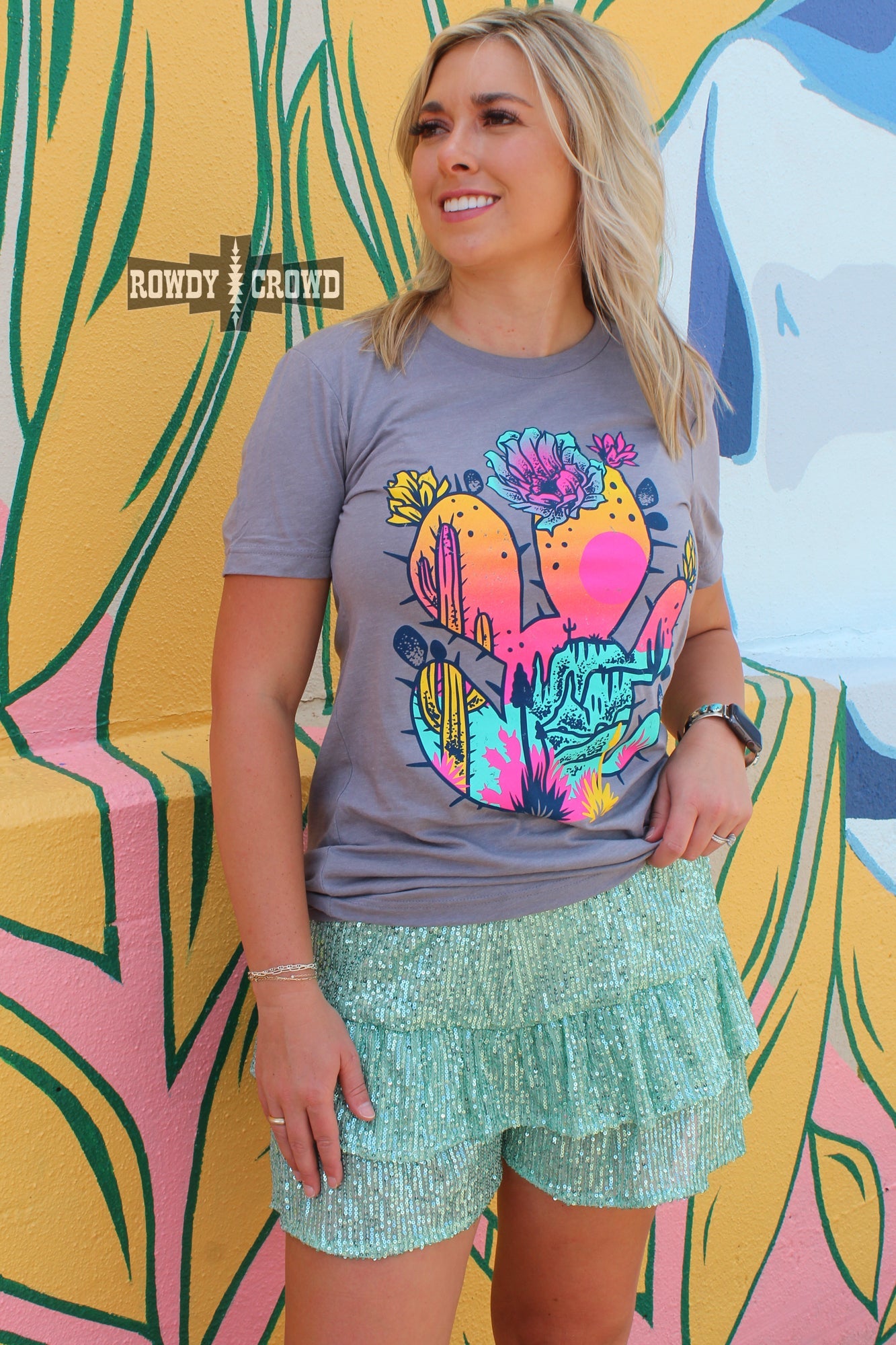 western apparel, western graphic tee, graphic western tees, wholesale clothing, western wholesale, women's western graphic tees, wholesale clothing and jewelry, western boutique clothing, western women's graphic tee, neon cactus graphic tee, cacti graphic tee, cactus, bright graphic tee, colorful graphic tee, neon graphic tee, colorful western graphic tee western cactus graphic tee