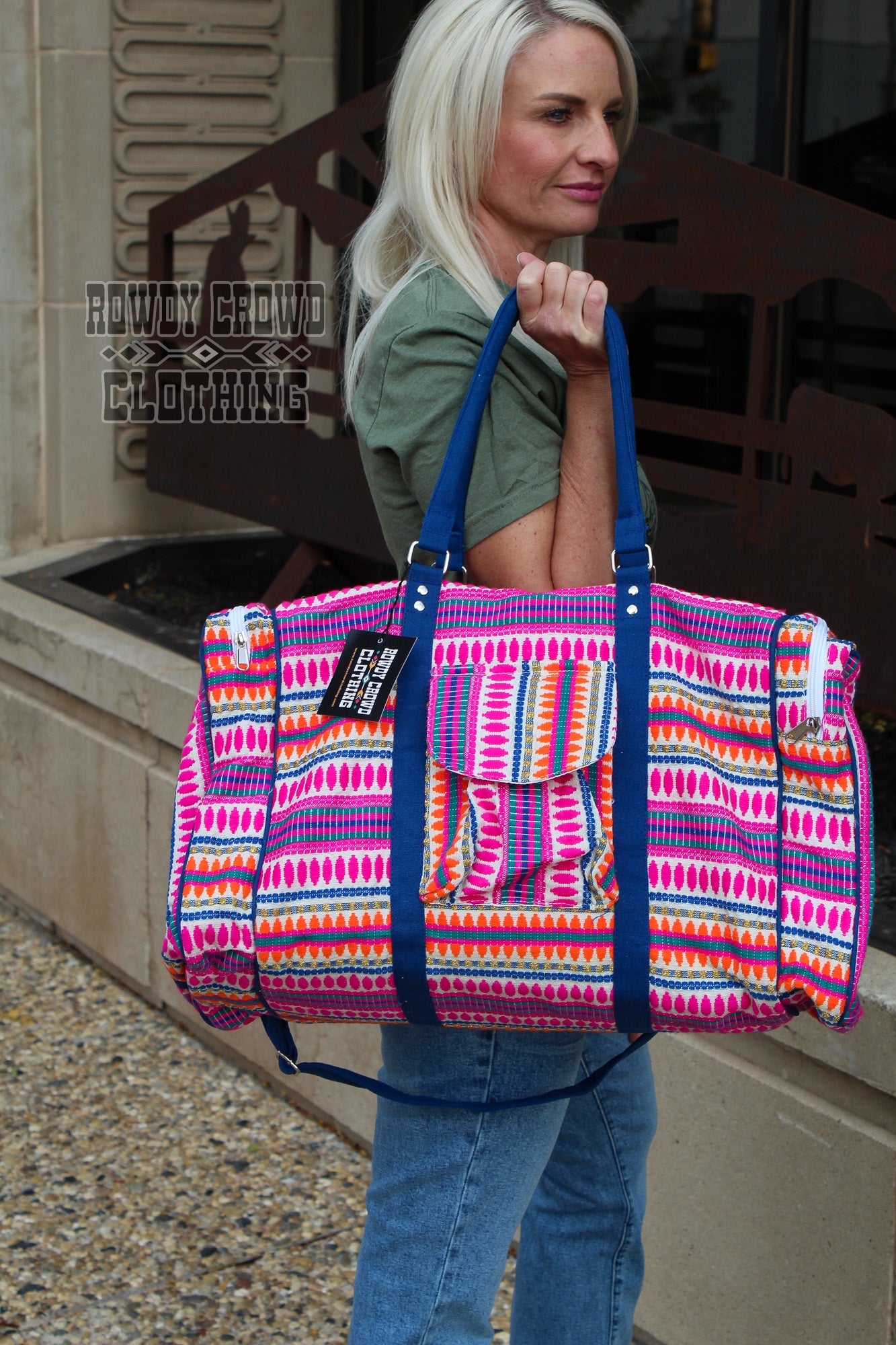 western travel bag, weekender bag, travel bag, duffel bags, luggage, travel sets, western wholesale, western bag, wholesale clothing and accessories, western gifts, western duffle bag, colorful travel bags, colorful duffle bag, southwestern bags, overnight bags, large duffle bag, travel weekend bag, gym duffle bag