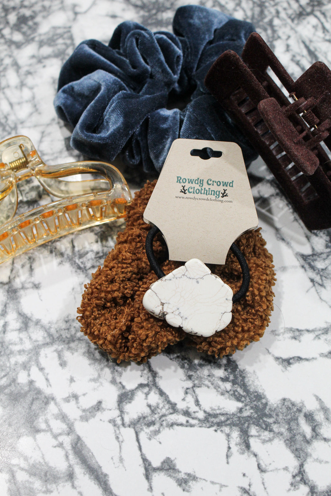 decorative ponytail, rock ponytail, western accessories, ponytail holder, hair tie, hair accessories, western hair accessories, western wholesale, wholesale accessories, wholesale hair accessories, western apparel, western style