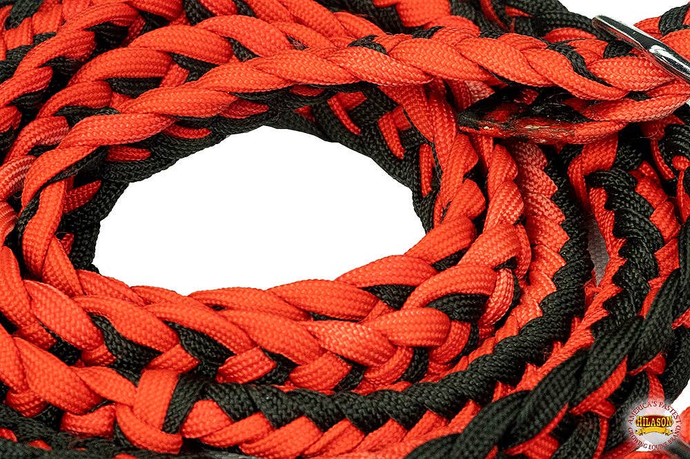 Braided Poly Contest Flat Reins