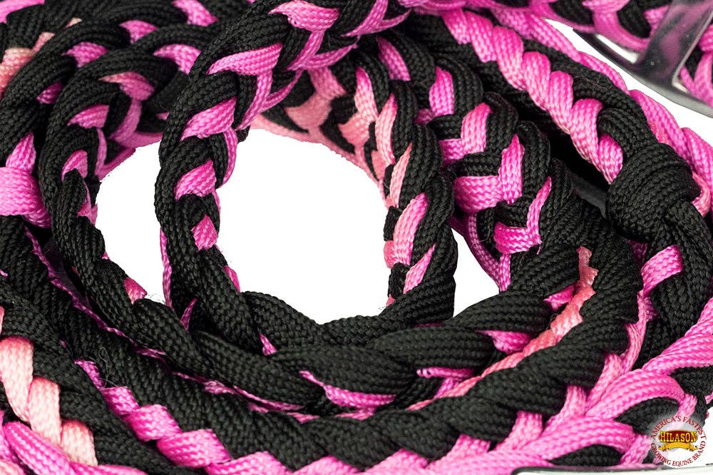 Braided Poly Contest Flat Reins