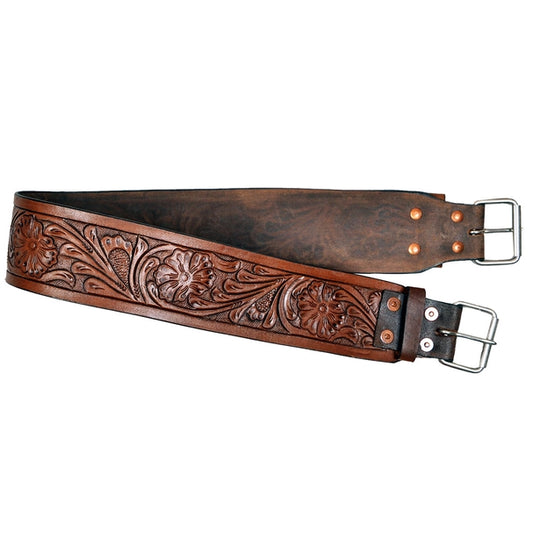 Handtooled Leather Antique Girth