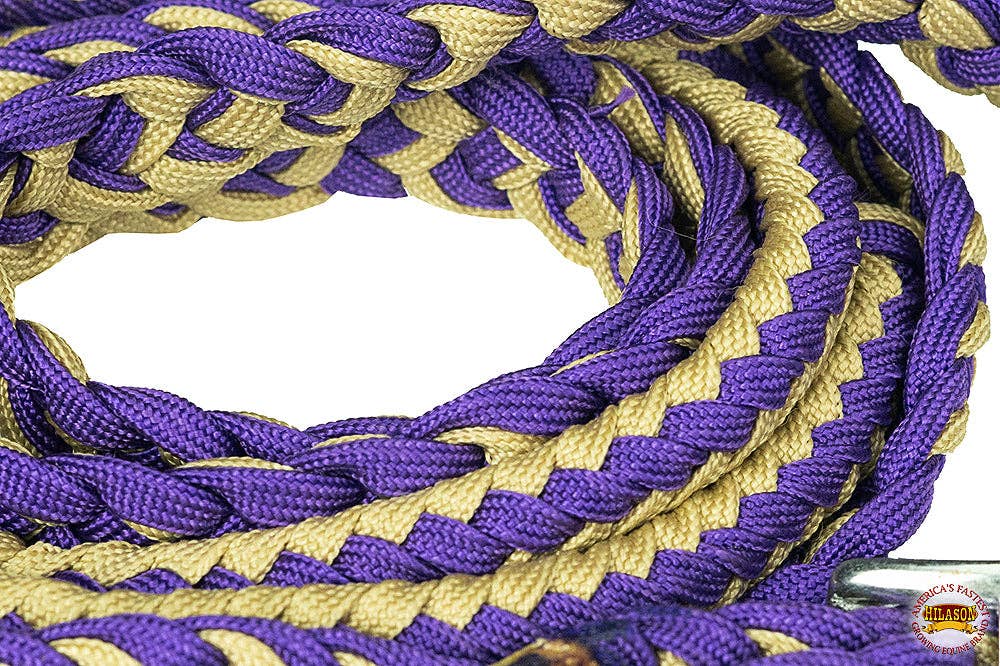 Braided Poly Contest Flat Reins