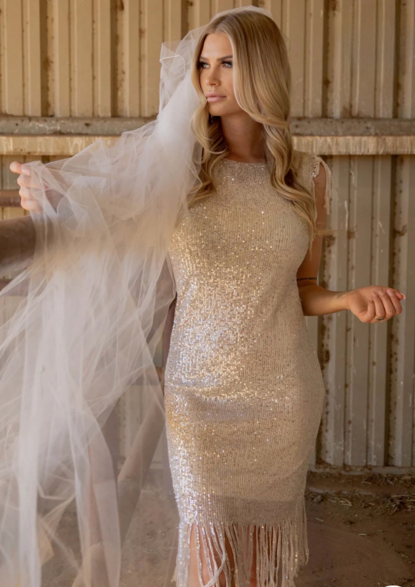 NIGHT LIFE DRESS IVORY