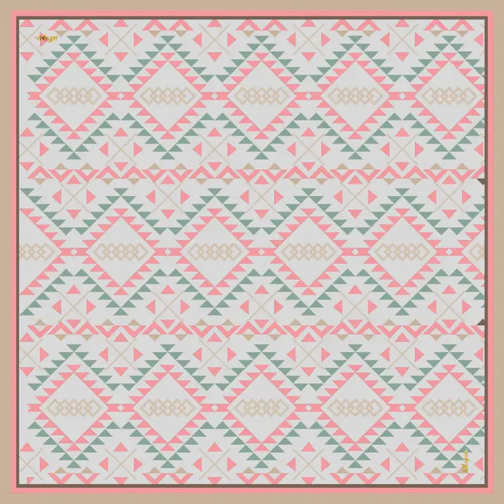 Pink Aztec Rag