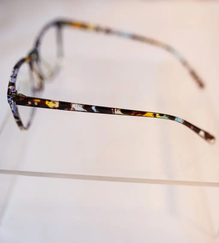 Multi Color Tortoise Blue Light Blocking Glasses