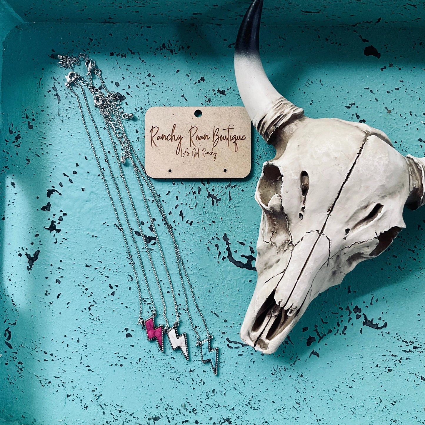 Thunder Stone Pendant Necklace