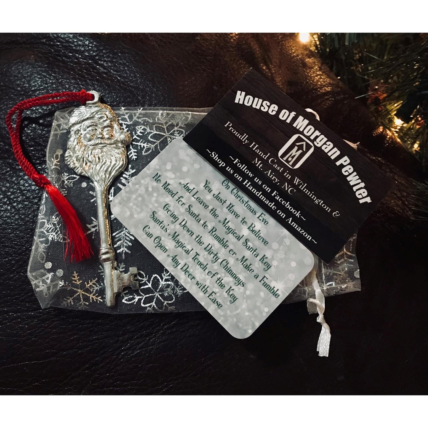 Magical Santa Key Ornament