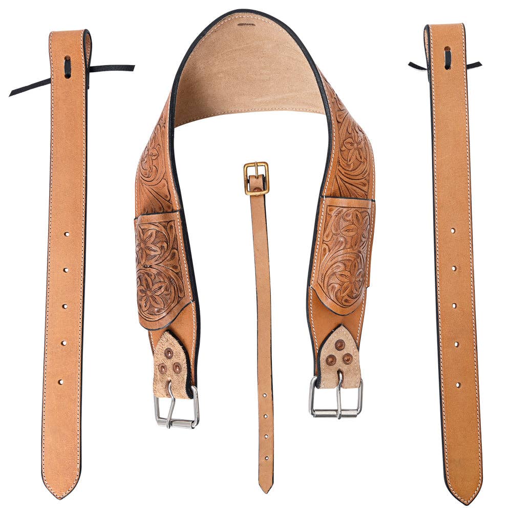 Antique Flank Cinch with Leather Billets