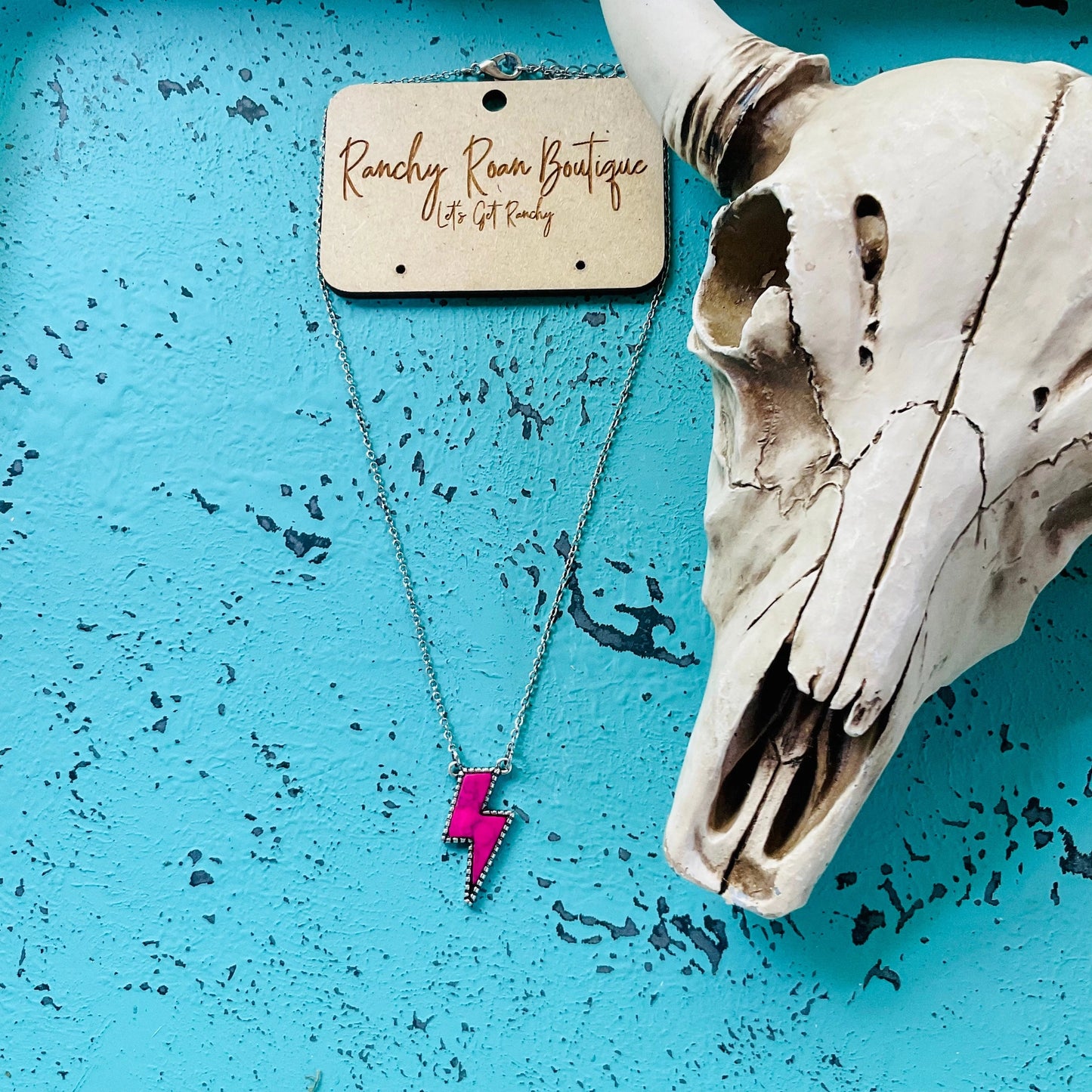 Thunder Stone Pendant Necklace