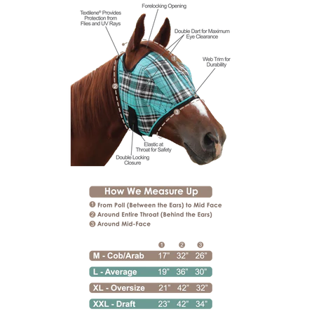 Fly Mask with Web Trim