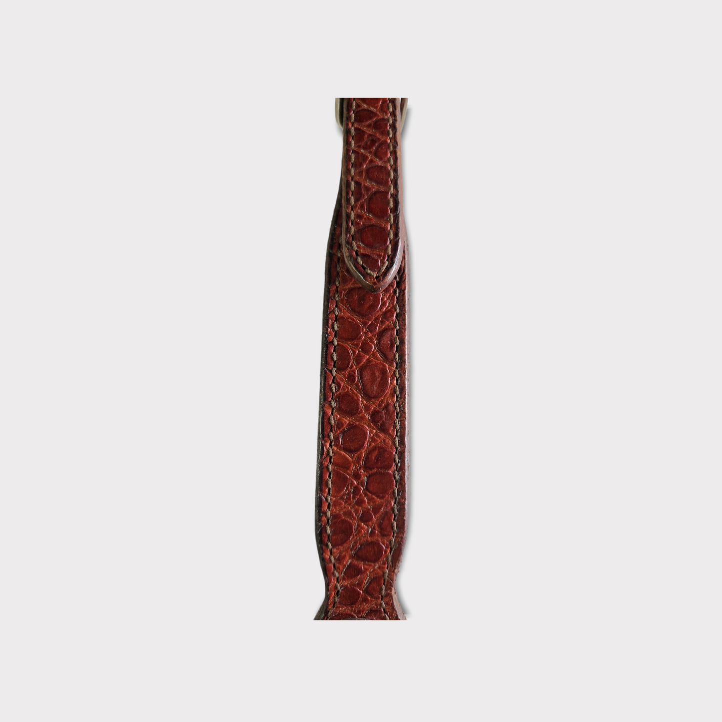 One Ear Alligator Print Headstall