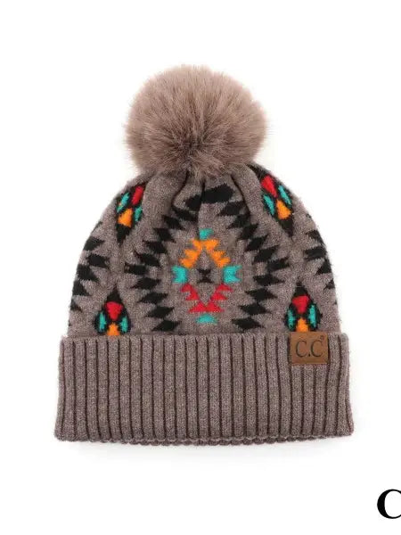 Western Aztec CC Beanie