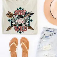 Stay Wild Western Tee