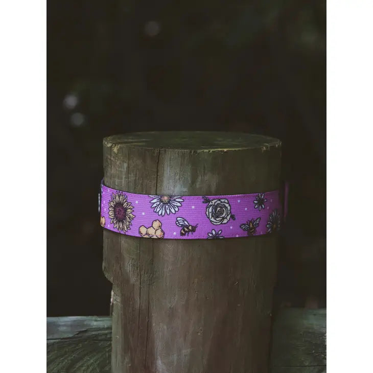 "Bees Knees" Trail Hound Dog Collar