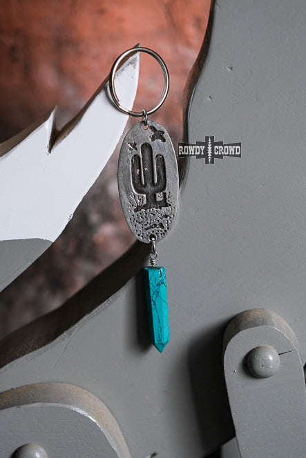 western accessories, western keychains, western key chain, cowgirl keychain, western key rings, western style keychains, wholesale clothing and jewelry, wholesale accessories, western wholesale, western cactus, western cactus keychain, turquoise cactus keychain, cactus keychain