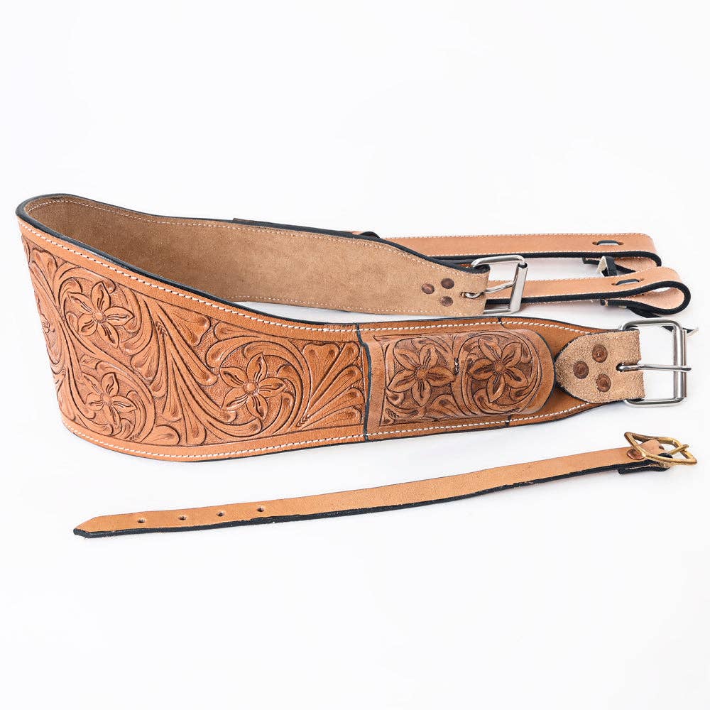 Antique Flank Cinch with Leather Billets