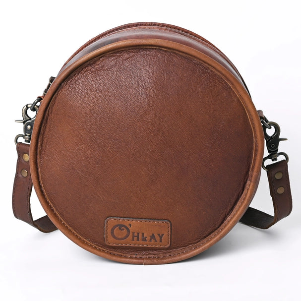 Ohlay Canteen Women Leather Bag