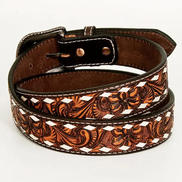 Classic Colton Western Leather Belt
