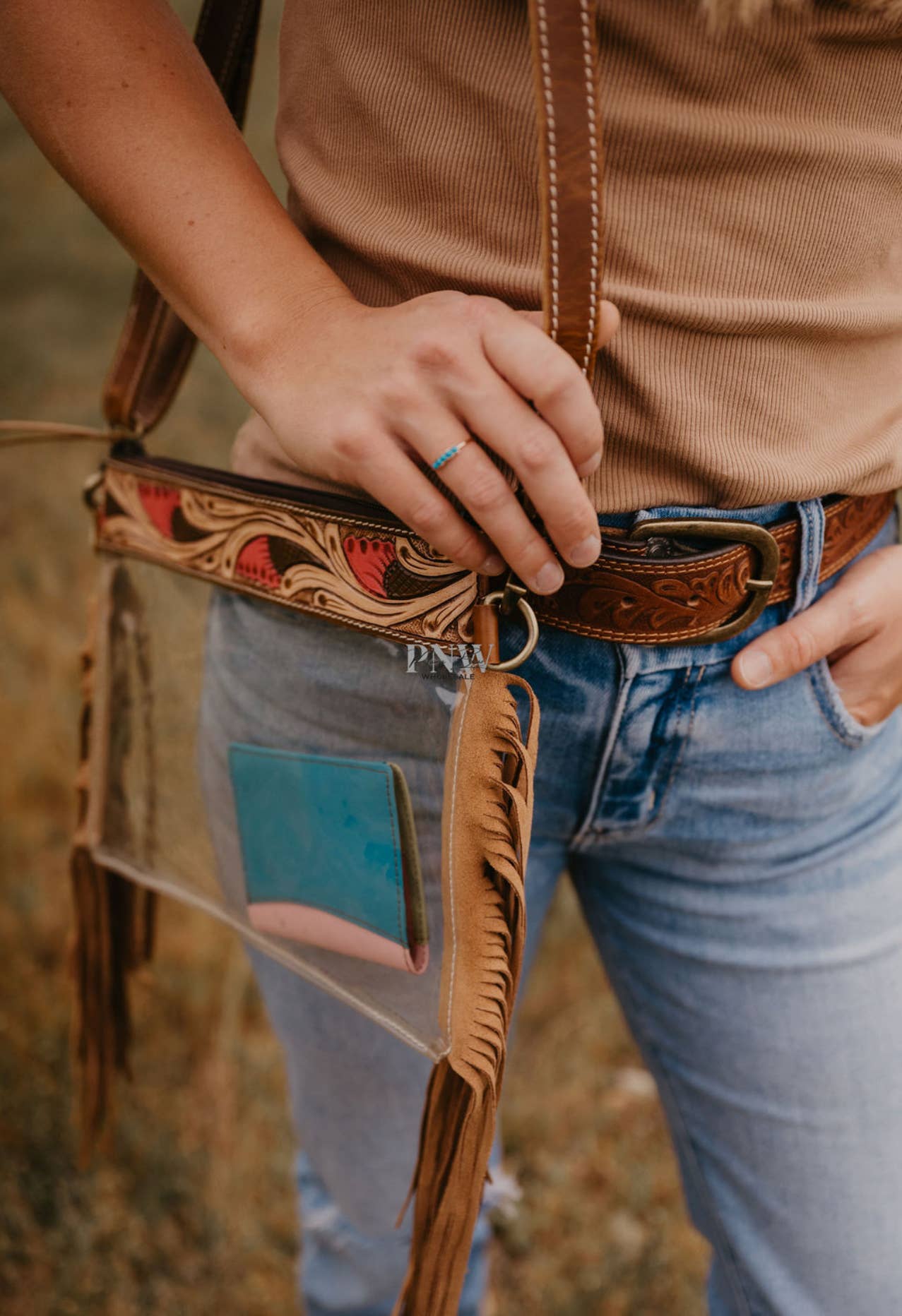 Tooled Clear Stadium Festival Bag