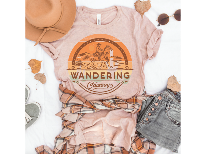 Wandering Cowboy Tee