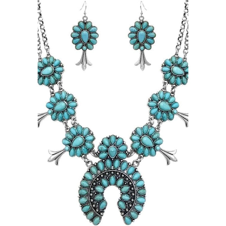 Blossom Beauty Necklace & Earring Set