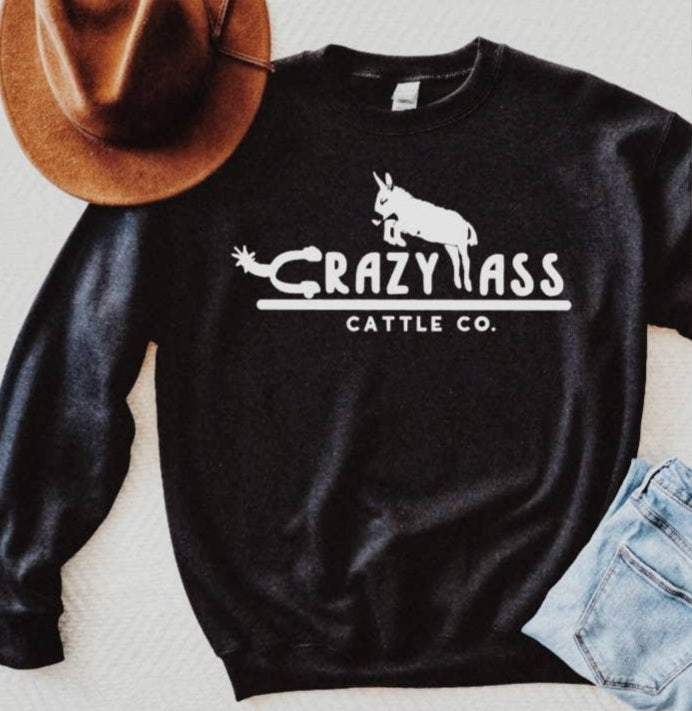 Crazy Ass Cattle Co. Crewneck