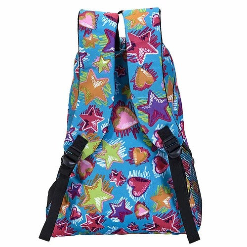 Stars & Hearts With Lila Horse Head Backpack